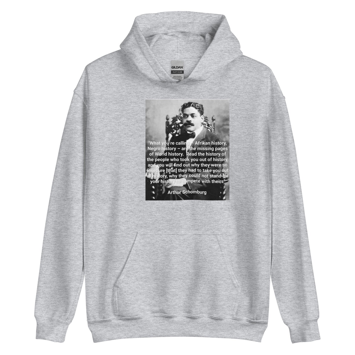 Arthur Schomburg African history missing pages of World history Unisex Hoodie